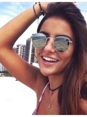 LIKE NEW RayBan Round Metal RB3447 Silver Mirror Flash Ray ban Sunglasses 50mm